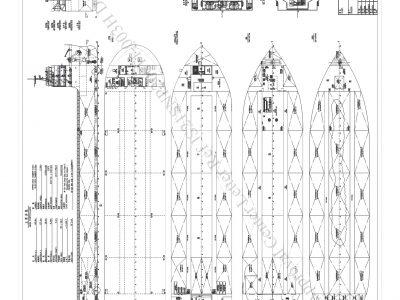 140.8m Self-Propelled Heavy Deck Cargo Barge Sale